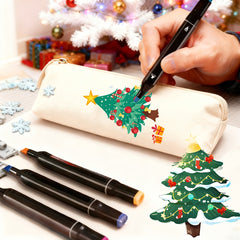 168/120/262/80 Color Double-ended Art Markers, Bright Colors, Smooth Blending, Very Suitable for Sketching, Illustration, Comics, Painting And Design Creation, Suitable for Professional Art Purposes And Art Projects, Art Tools, High-quality Markers