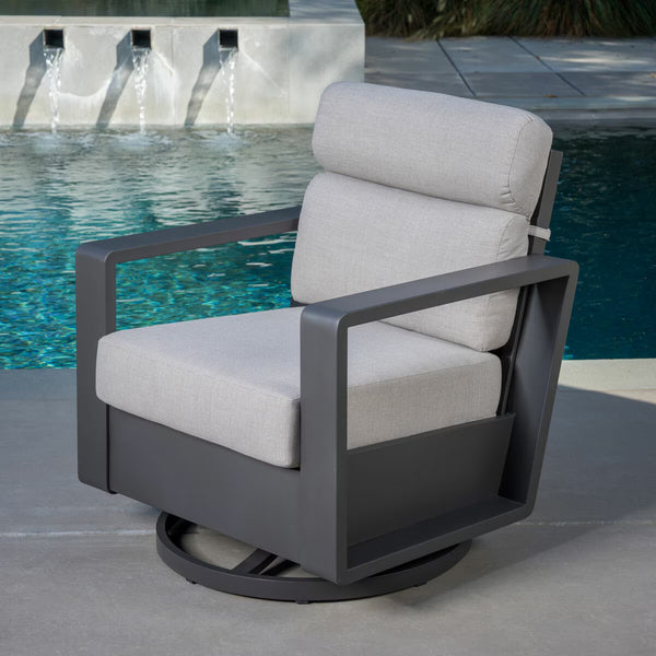 Sunvilla Archer 4 Piece Deep Seating Patio Set + Cover