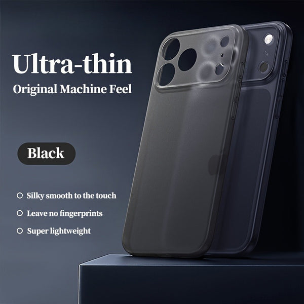 Phone Case - Sleek Case for Iphone 17 Pro Max with Matte Texture And Heat Dissipation Features, High-Quality Protective with Complete Lens Coverage, Drop-Resistant Design for Both Men And Women, Minimalist Phone Case