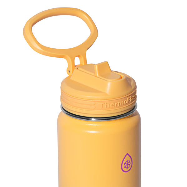 Thermoflask Stainless Steel 700Ml Water Bottle, 2 Pack in Pink & Orange