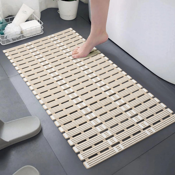 Bath Bathroom Mat Inside Shower Suction Shower Mat 90x40cm