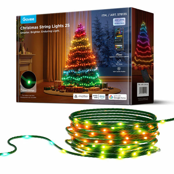 30.48M GOVEE Christmas String Lights 2S