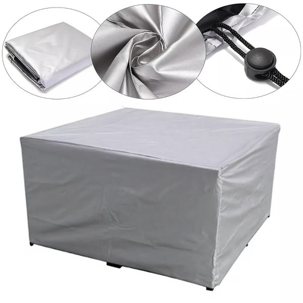 1pc Heavy Duty Garden Patio Furniture Cover For Rattan Table Cube Outdoor