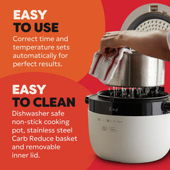 Instant Pot 5L / 20 Cup Rice Cooker & Steamer in White
