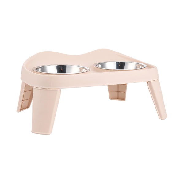 Dog Bowls with Stand, Adjustable Raised Dog Bowl for Large Dogs, Dog Feeding Station with 2 Stainless Steel Dog Bowls, Non-Slip elevated dog bowls