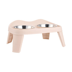 Dog Bowls with Stand, Adjustable Raised Dog Bowl for Large Dogs, Dog Feeding Station with 2 Stainless Steel Dog Bowls, Non-Slip elevated dog bowls