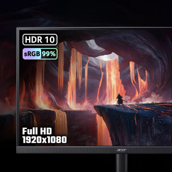 Acer Nitro KG1, 23.8 Inch Full HD 200Hz IPS Gaming Monitor, UM.QX1EE.104