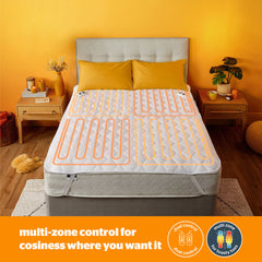 Silentnight Quilted Heated Mattress Topper in 3 Sizes