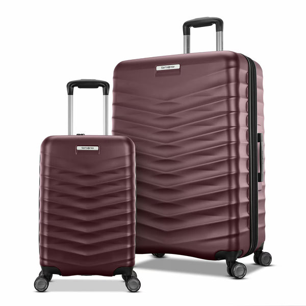 Samsonite Precision DLX 2 Piece Hardside Expandable Spinner Luggage Set in 2 Colours