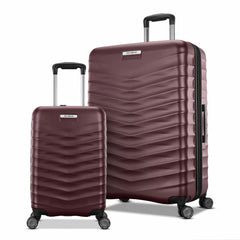 Samsonite Precision DLX 2 Piece Hardside Expandable Spinner Luggage Set in 2 Colours