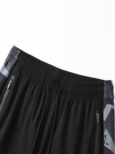 Men'S Long-Sleeve Sports Outfit with Casual Long Pants