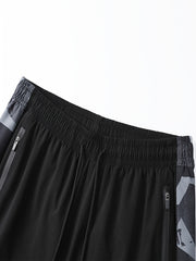 Men'S Long-Sleeve Sports Outfit with Casual Long Pants