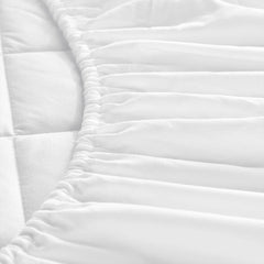 4B Quilted Waterproof Mattress Protector Extra Deep 30cm with Quilted Top Layer and All-Around Elastic, Designed for Stable Mattress Fit and Easy Maintenance, Suitable for Home Use, Guest Rooms and Let Properties, Available in Single Small Double 4FT Doub