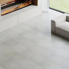 LIVINGANDHOME 10/20-Pack Marble Peel and Stick Floor Tiles - 12