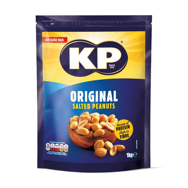 KP Original Salted Peanuts, 1Kg