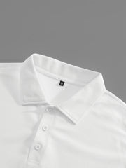 Men's 2pcs Set: Long-Sleeve Shirt and Drawstring Pants - Clean, Comfortable, Breathable