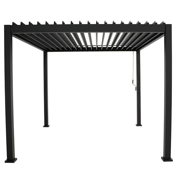 Mirador 10Ft X 10Ft (3 X 3M) Louvered Aluminium Pergola