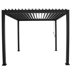 Mirador 10Ft X 10Ft (3 X 3M) Louvered Aluminium Pergola