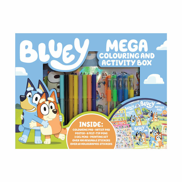 Licenced Mega Activity Kit in 2 Options: Bluey or Paw Patrol
