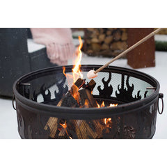 Redfire Blazer Wood Burning Fire Pit + BBQ Grill