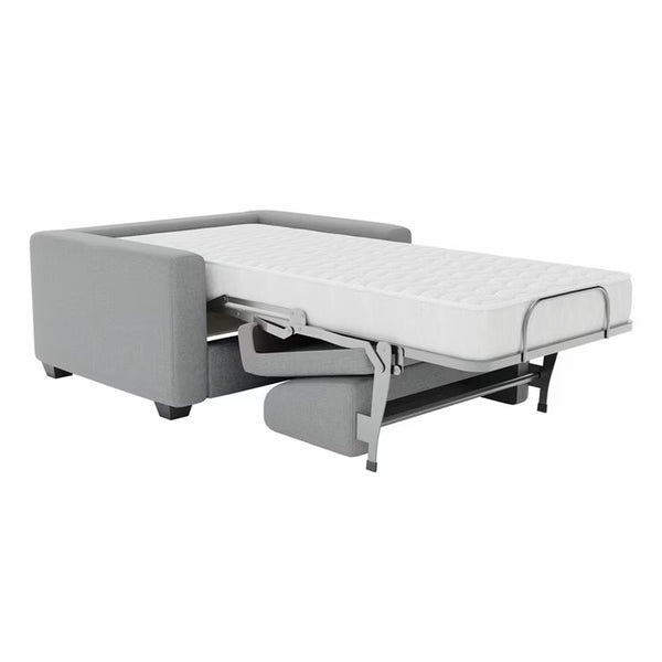 Lucas Grey Fabric Snuggler Sofa Bed