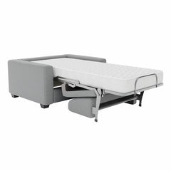 Lucas Grey Fabric Snuggler Sofa Bed