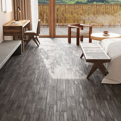 36pcs Retro Wood Effect PVC Flooring Self-adhesive Floor Planks, 5.0m² Vinyl Flooring Floor Plank Floor Tiles Floorboard for Living Room, Bedroom, Kitchen, Office