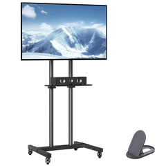 Mobile Floor Stand TV Mount Bracket Stand Trolley Cart for 32-85 inch TV