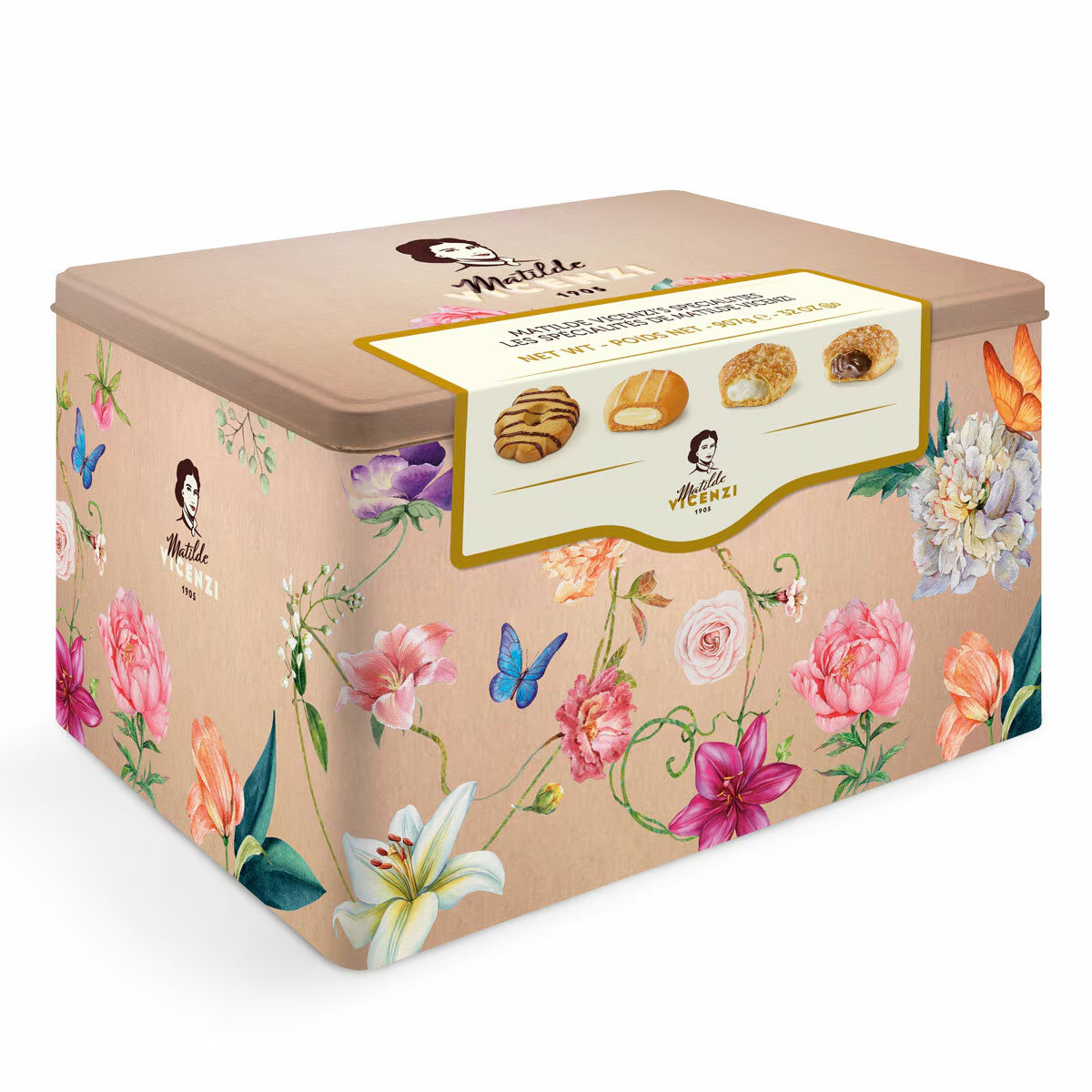 Vicenzi Italian Biscuit Assortment, 907G