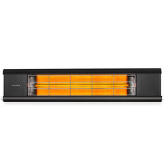 Veito Aero 2500 Indoor and Outdoor Carbon Infrared Heater - Black