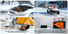 WERCHTAY 12.8V Lifepo4 Battery with Capacities of 300/200/100Ah, Featuring A+ Grade Battery Cells, Over 25, 000 Deep Cycles, And an Intelligent BMS for Protection Against Overcharging And Over-Discharging, Suitable for Home Energy Storage