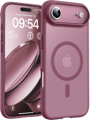 TOCOL Magnetic for Iphone 17 Pro Max Case 6.9-Inch, Compatible with Magsafe, Full Camera Protection, Built-In Magnetic Ring, Drop Protection Shockproof Translucent Matte Phone Cover