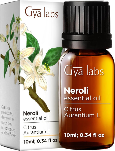 Gya Labs Rose Essential Oils for Skin - 100% Pure Natural Rose Oil for Face, Hair, Diffuser, Perfume & Candle Making Scent Aromatherapy (10Ml)