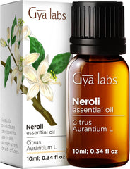 Gya Labs Rose Essential Oils for Skin - 100% Pure Natural Rose Oil for Face, Hair, Diffuser, Perfume & Candle Making Scent Aromatherapy (10Ml)