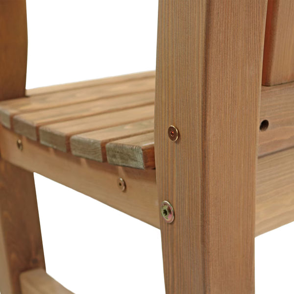 Zest 3 Seater 1.76M Wooden Garden Bench