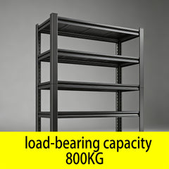 Sturdy Utility Storage Shelves with Five Adjustable Tiers, Made from Industrial-Grade Materials for Handling Storage. This Professional Shelving System Is Designed for Industrial And Scientific Applications storage and organization
