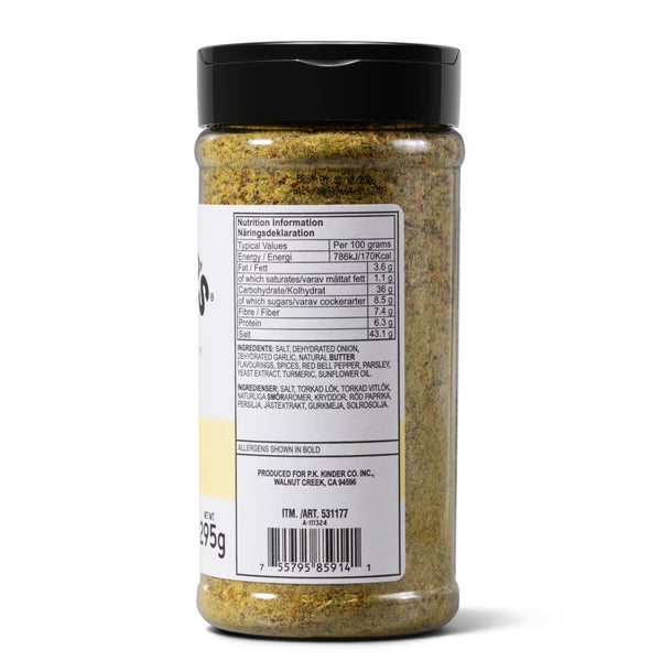 Kinder'S Buttery Steakhouse Seasoning, 295G