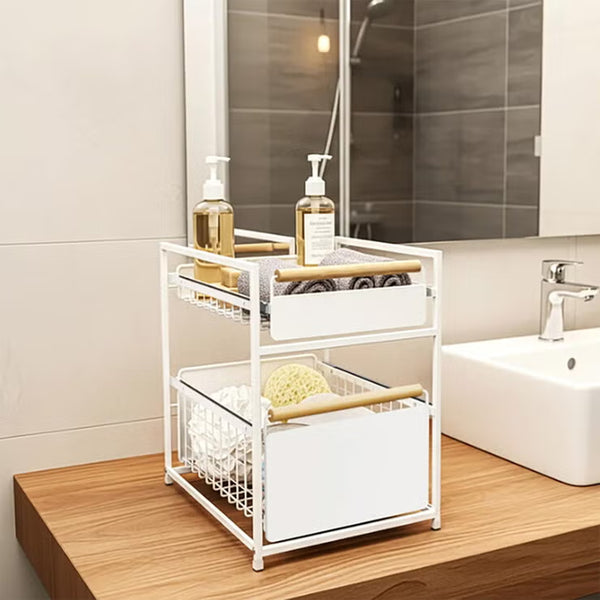 Mesa 2 Tier Organiser with Drawers
