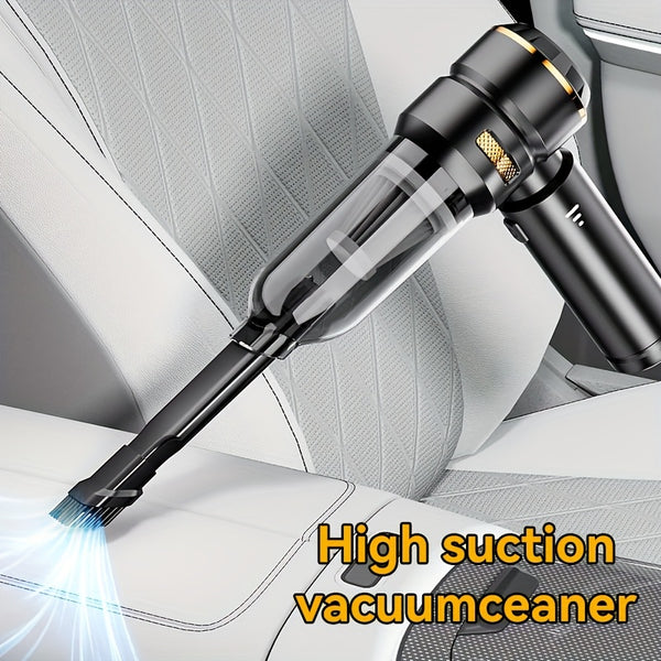 Suitu Portable Home and Car Vacuum Cleaner, USB Rechargeable, Suitable for Cars, Homes, Offices, and Camping, Handheld High-Power Wireless Vacuum Cleaner for Car and Household Use, Car Vacuum Cleaner, Car Accessories, Vacuum Cleaner For Home, Portable Vac