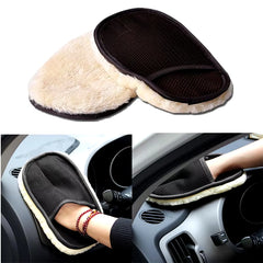 Microfiber Wool Soft Auto Car Washing Glove Cleaning Car Cleaning Glove Motorcycle Washer Care Car Paint Wash Care Tools