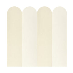 20Pcs Modern Minimalist Arch Pattern Self-Adhesive Wall Stickers Peel-and-Stick Removable and Interchangeable Home Decor for Living Room, Entryway, Bedroom, and More Easy to Install