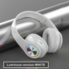 Upgraded Wireless Headphones with Deep Bass, Built-in Mic, Lightweight Foldable Design, 3.5mm Audio Jack, Stereo Sound for Travel, Work, Laptops, and Mobile Devices - iOS Gaming Headset, Ideal Christmas Gift, Headphone Hearing Experience