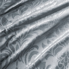 3 Piece Velvet Quilted Bedspread Set Jacquard Damask Bed Cover with Pillow Shams | Luxury Soft Polyester Bedspread for Double King Super King Beds | Modern Elegant Bedroom Bedding Set