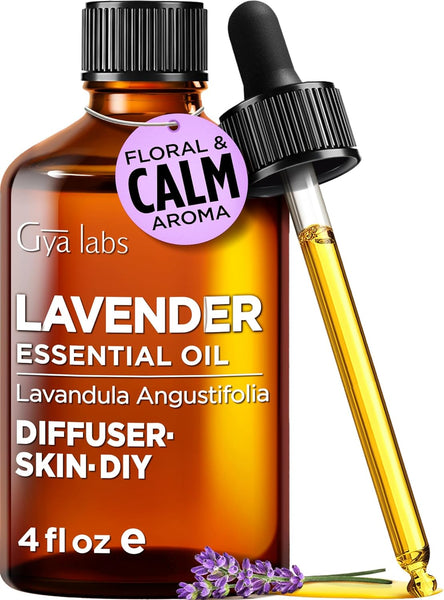 Gya Labs Rose Essential Oils for Skin - 100% Pure Natural Rose Oil for Face, Hair, Diffuser, Perfume & Candle Making Scent Aromatherapy (10Ml)