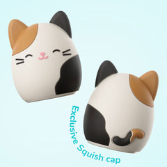 Ordo Squishmallows Cam the Cat Rechargeable Kids Toothbrush & 6 Brush Heads