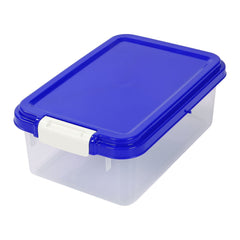Taylor & Brown 3-Piece 50L Airtight Pet Food Storage Container Combo with Scoop and Treat Box for Dog Cat and Bird Food, Keep Pests Out, Translucent Body, Easy Mobility