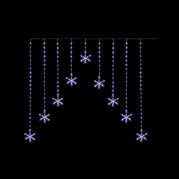 Premier 1.2M X 1.2M Flexibright Snowflake / Star V-Curtain