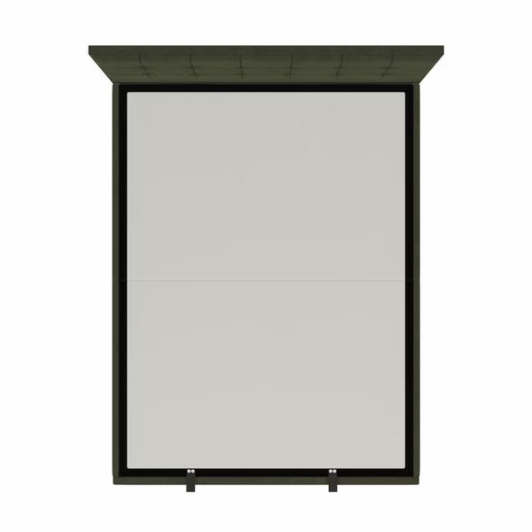 Highgrove Kavalan Green Fabric Full Ottoman Bed Frame in 3 Sizes