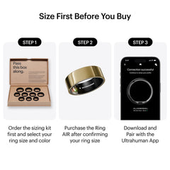 Ultrahuman Ring AIR Bionic Gold