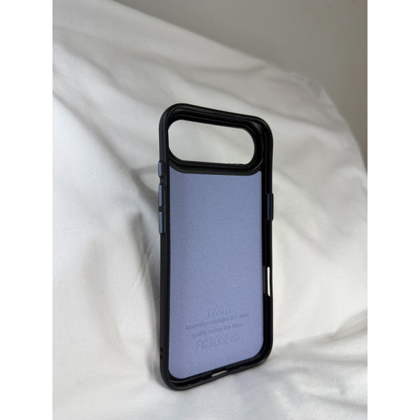 TVELO Clear Phone Case for iPhone 17, iphone 17 air, iphone 17 pro, iphone 17 pro max, Transparent Slim Fit Hard Protective Cover, Shockproof Mobile Case black greay